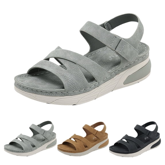 XDDST Dressy Sandals for Women 2025 Flip Flops Fashion Spring and Summer Women Sandals Flat Bottom Thick Bottom Light Open Toe Breathable Solid Color Simple Style