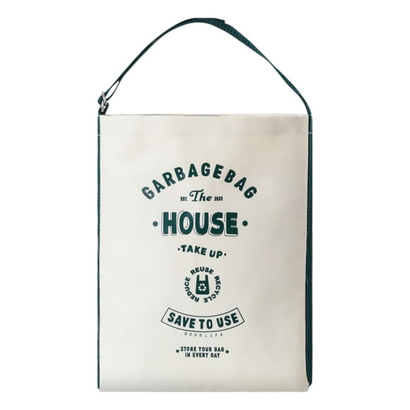 XDDST Fabric Garbage Bag Storage Bag Kitchen Wall Mounted Large Shopping Bag