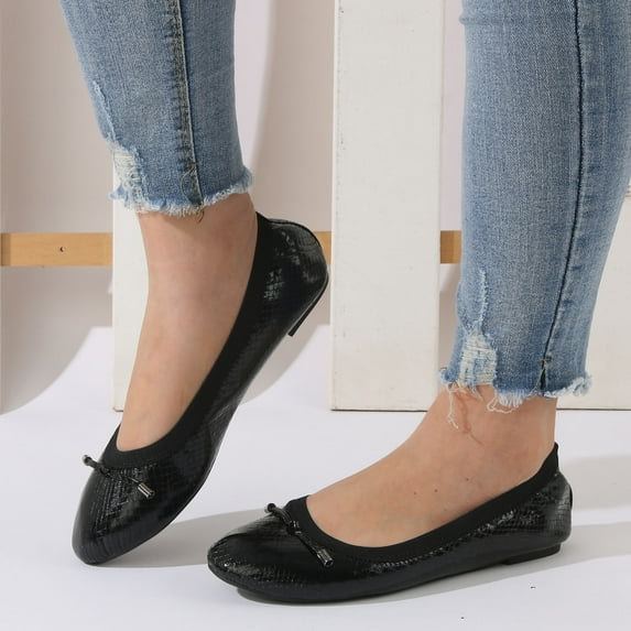 XDDST Fall Shoes for Women 2024 Flat Women Shoes Fashionable Flat Sole Single Shoes Fly Woven Shoes Thickened Soft Sole Casual Flat Shoes Black