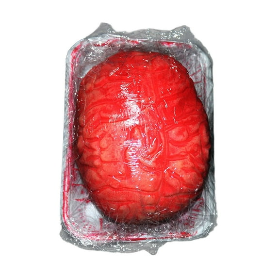 XDDST Halloween Home Decor Experience The : Latex Made Escape Room Props with Realistic Brain and Heart for Creating A Thrilling and Terrifying Adventure Halloween Decoration