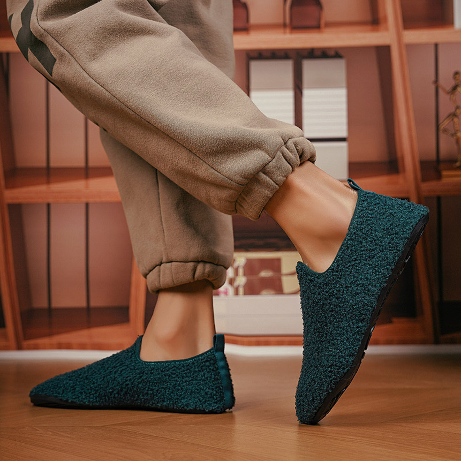 XDDST Large Size Shoes for Women Flat Men and Ladies Couples Winter