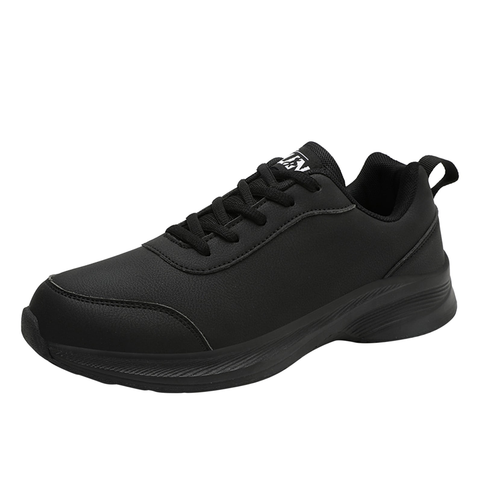 XDDST Men Shoes Mens Shoes Casual Leather Laace Up Solid