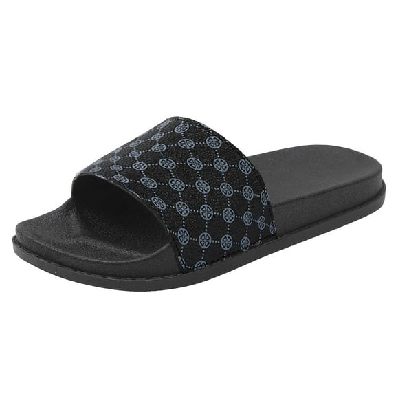 XDDST Mens Slippers Men Fashion Round Toe Indoor Silppers Bathroom Shower Slippers Beach Flip Flops Casual Flat Lightweight Slippers