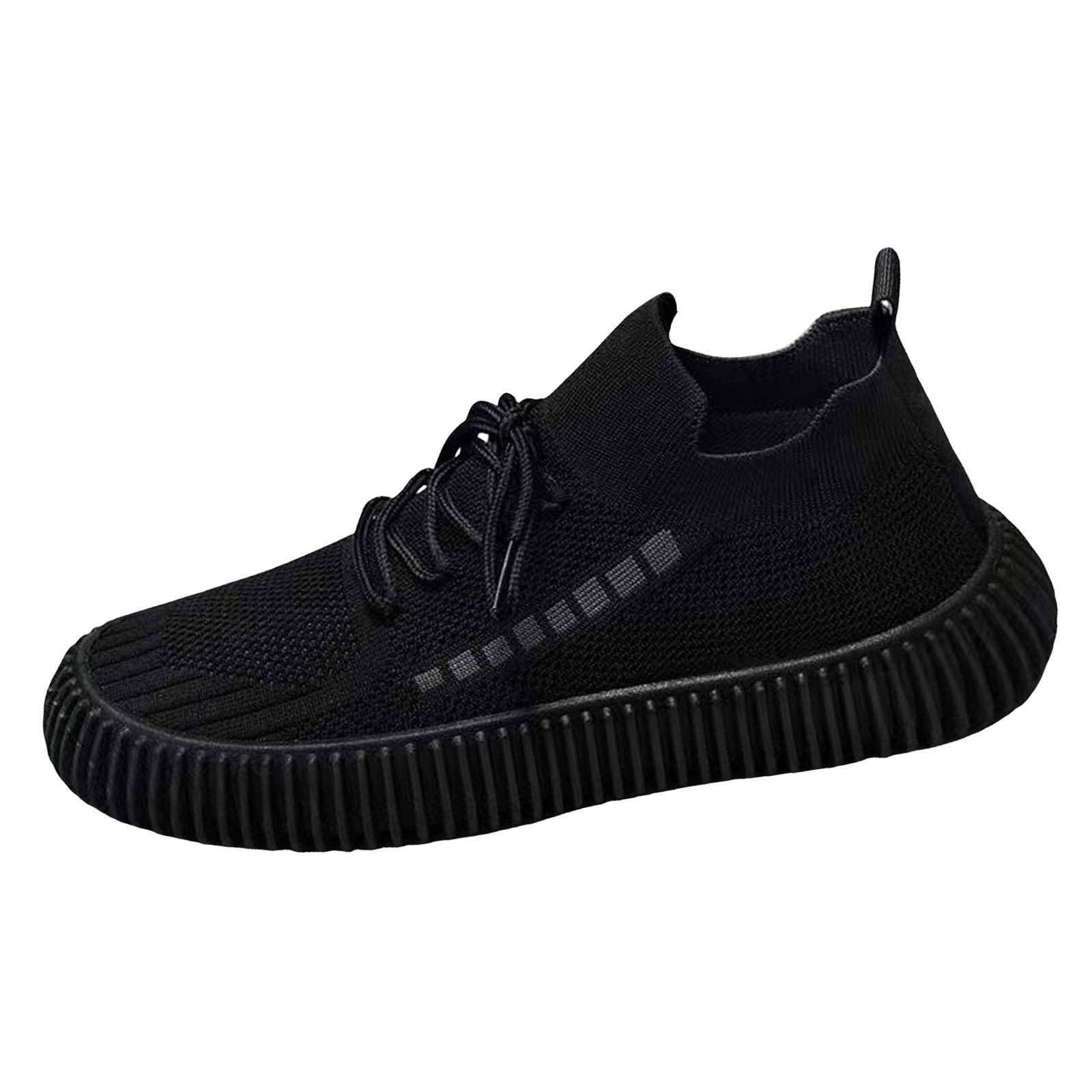XDDST Mens Walking Shoes Slip On Mens Running Shoes Slip On Walking Tennis Sneakers Lightweight Breathable Mesh Workout Casual Sports Shoes