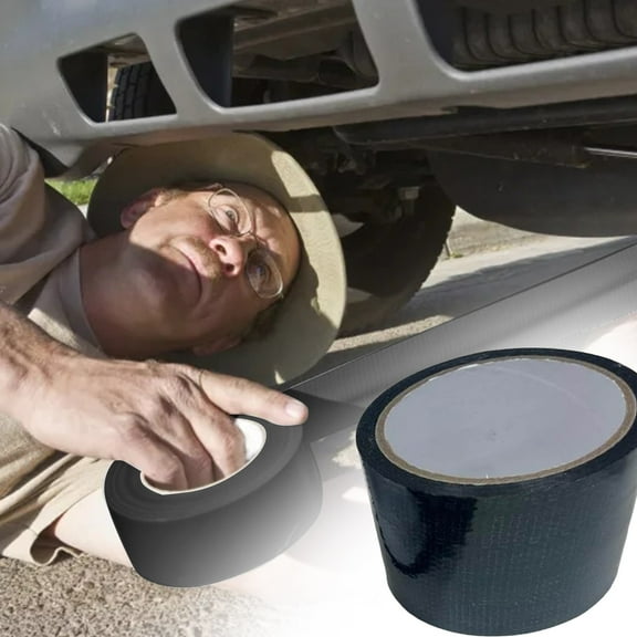 XDDST RV Underbelly Tape RV Underbelly Material Tear Tape Mobile Home Camper Travel Trailer Belly Tape Patch Sealing Tape (4 Inches X 33 Feet)