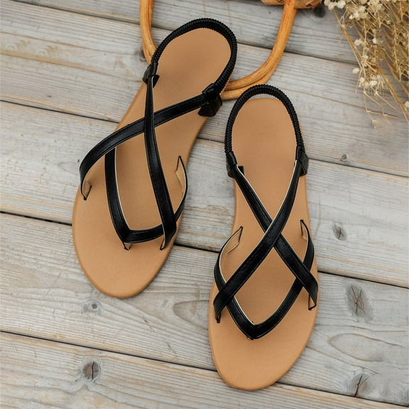 XDDST Women Dress Sandals Women Sandals Comfortable Sandals Women Flip Flops Dressy Summer Walking Shoes Slippers Women's Casual Strappy Sandal