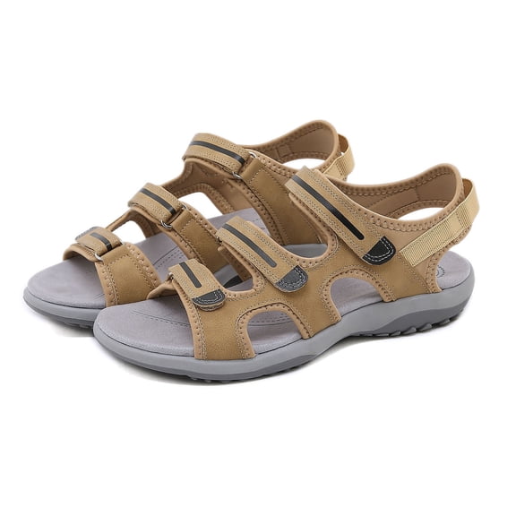 XDDST Women's Dress Sandals 2025 Womens New Shoes Womens Hiking Sandal Sport Sandal Straps with Adjustable Hooks Arch Support Beach Vacation Casual Camping