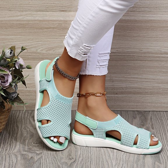 XDDST Womens Sandles 2025 Womens New Shoes Wedges Shoes for Women Sandals with Arch Support Comfortable Sandals Women Flip Flops Dressy Summer Walking Wedge Shoes Slippers