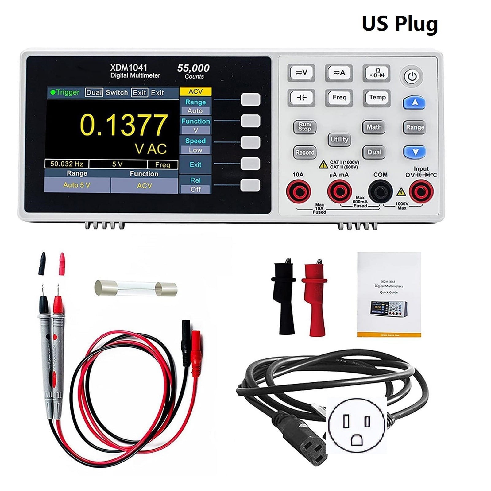 XDM1041 Bench-Type Digital Multimeter True RMS Universal Desktop ...