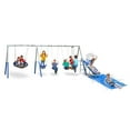 thumbnail image 1 of XDP Recreation Fun Always Outdoor Playground, Water Slide, Super Disc Swing, 1 of 12