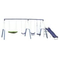 thumbnail image 1 of XDP Recreation Surf N Swing Set with Wave Slide, Super Disc Swing, Swing Seat, Stand R Swing, & Surf N Board Swing, 1 of 13
