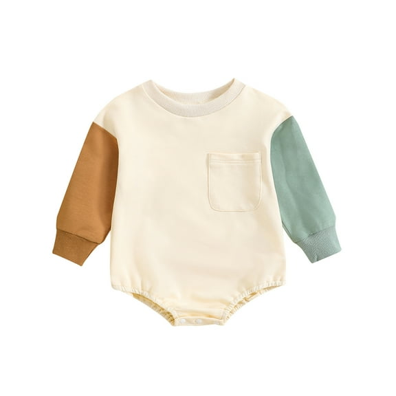 XDZJLR Baby Boy Girl Outfits Long Sleeve Kids Fall Winter Clothes Yellow 0-3 Months