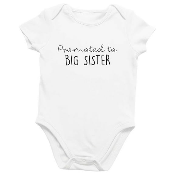 XDZJLR Baby Boy Girl Romper Short Sleeve Letter Prints Bodysuits Clothes White 3-6 Months