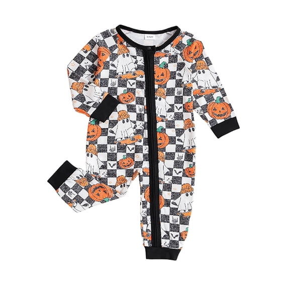 XDZJLR Baby Pajamas Jumpsuit Comfortable Stylish Bodysuit Ideal Everyday Wear Sleeping 0-24 Months Onesie Black 9-12 Months