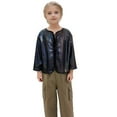thumbnail image 1 of XDZJLR Boys Tee Girls Shiny Sequin Jacket Long Sleeve Lightweight Jackets Coat Club Party Tees 12-24 Months, 1 of 5
