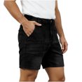 thumbnail image 1 of XDZJLR Jean Shorts Men Street Jeans Casual With Pocket Denim Shorts, 1 of 9