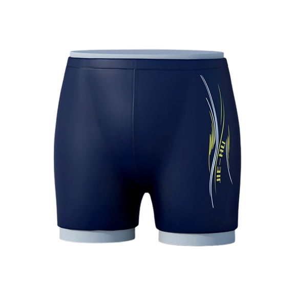 XDZJLR Mens Swim Briefs Quick Drying Swimming Trunks Drawstring Elastic Swimming Trunks For Men Soft Beachwear Blue