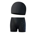 thumbnail image 1 of XDZJLR Mens Swim Briefs Quick Drying Swimming Trunks Drawstring Elastic Swimming Trunks For Men Soft Beachwear Grey, 1 of 5