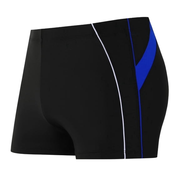 XDZJLR Mens Swim Briefs Summer Swimming Pants Fashion Swimming Pants Breathable Beachwear Blue