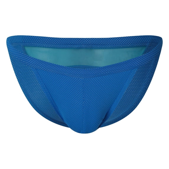 XDZJLR Mens Swim Briefs Swimming Pants With Nylon Lifting Beach Leisure Spring Pants Comfy Beachwear Blue
