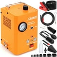 thumbnail image 1 of XDOVET Automotive Leak Detector with Dual Air Pump & Pressure Gauge Non-Smoke Testing, Professional Smoke Machine Tool Kit for Car Fuel/Vacuum/Exhaust Leaks (Dual Mode: Smoke + Air), 1 of 7