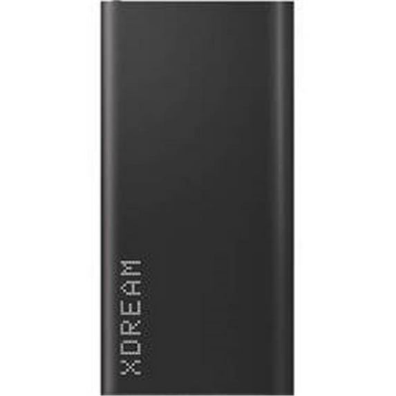 XDream XM13002 X-Power XL 5400 mAh Ultra Slim Smart Power Bank, Black