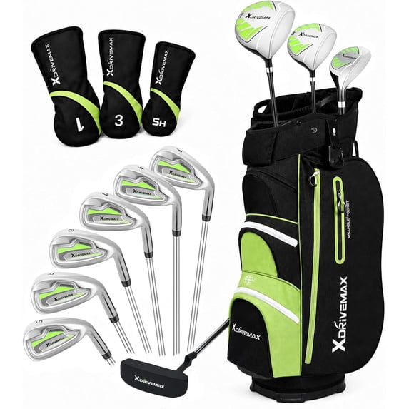 XDriveMax Womens Complete Golf Clubs, Right/Left Hand for Ladies Includes Stand Bag