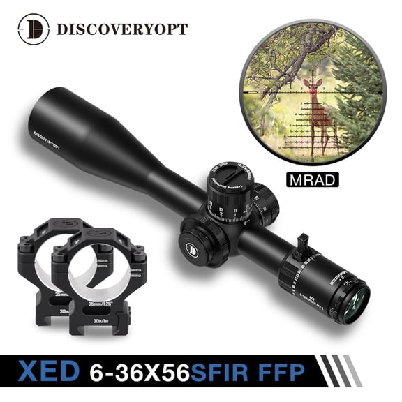 XED 6-36X56SFIR FFP Long-range Firing Riflescope Outdoor Shooting First Focal Plane Extra-Low Dispersion