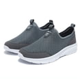 thumbnail image 1 of XEDZYT Mens Slip on Sneakers Breathable Mesh Hollow Out Casual Shoes Walking Footwear Size 10, 1 of 6