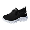 thumbnail image 1 of XEDZYT Walking Sneakers for Women Lace Up Lightweight Mesh Running Shoes for Gym Travel Size 10, 1 of 4