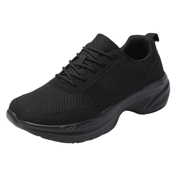 XEDZYT Womens Sneakers Ladies Breathable Mesh Soft Bottom Lace Up Running Shoes for Gym Size 7.5