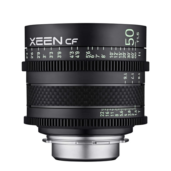 XEEN CF 50mm T1.5 Pro Cine Lens for Canon EF
