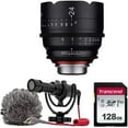 thumbnail image 1 of XEEN by ROKINON 24mm T1.5 Professional Cine Lens for Canon EF Mount + Rode VideoMicro Compact On-Camera Microphone with Shock Mount and Furry Windshield + 128GB High Speed Memory Card, 1 of 7