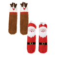 thumbnail image 1 of XEGLSBU 2 Pack Christmas Stocking Stuffers for Adults Funny Stockings Fashionable Pattern Cartoon Cute Christmas Winter Warm and Comfortable Casual Socks One Size, 1 of 7