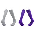 thumbnail image 1 of XEGLSBU 2 Pack Compression Socks Kids Big and Tall Knee High Socks Compression Wicking Athletic Crew Socks for Boys and Girls Sports Training (Size S), 1 of 5