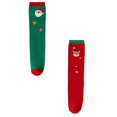 thumbnail image 1 of XEGLSBU 2 Pack Toddler Socks 2T-3T Cotton Kids Socks for Girls Mid Crew Length Soft Warm Winter Ankle Socks with Christmas Patterns for School Party Daily Wear and Celebrations Size 3-12 Years, 1 of 8