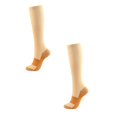 thumbnail image 1 of XEGLSBU 2 Pairs Women's Compression Stockings Copper Fiber Compression Nylon Pressure Calf Socks Men Outdoor Sports Socks Sequential Socks (Size L), 1 of 4