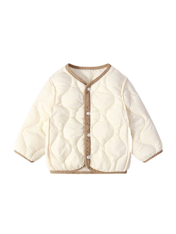 2024 Children's Down Jacket in Children's Inner Bladder Foreign Boy and Girl Baby Korean Version of White Eiderdown Coat Boys Down Jackets & Coats White Size 5-6 Years