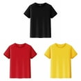 thumbnail image 1 of XEGLSBU 3 Pack Boys T Shirts Short Sleeve Shirts for Boys Cotton T-Shirts Toddler Kids Shirts Tees Clothes Summer Tops Size 3XL, 1 of 4