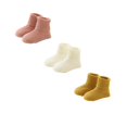 thumbnail image 1 of XEGLSBU 3 Pack Toddler Socks with Grips Black Baby Socks Grip Ankle Socks for Boys Girls Soft Breathable Seamless Comfortable Toddler Socks for Daily Wear Toddler Socks Girls 4T-5T Size 0-1 Years, 1 of 4