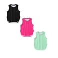 thumbnail image 1 of XEGLSBU 3 pack Girls Female Sports Tank Tops UPF 50+ Racerback Solid Color Sleeveless Shirts Dance Athletic Workout Tops Size 140, 1 of 5