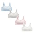 thumbnail image 1 of XEGLSBU 4 Pack Girls Seamless Sports Bra Training Crop Top Soft Comfortable Breathable Underwear for Teenagers Size12-13 Years, 1 of 4