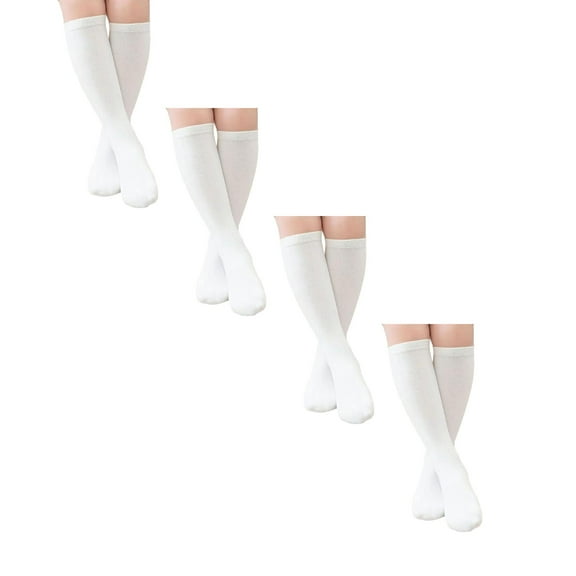 XEGLSBU 4 Pack Toddler Socks Girls 4T Kids Socks Boys Girls Thin White School Ankle Socks Breathable Comfortable Casual Crew Socks for Daily Wear 2PCS Toddler Socks 4T Girls Size 3-5 years