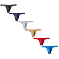 thumbnail image 1 of XEGLSBU 5PCS Mens Underwear Boxers Short Men Fashion Underpants Solid Briefs Knickers Underwear Pants Panties Size XXXL, 1 of 5