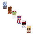 thumbnail image 1 of XEGLSBU 6 Pack Christmas Stocking Holder Set Thermal Knee High Socks for and Cozy Winter Sleeping Boot Socks Warm Socks Ideal One Size, 1 of 4