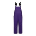 thumbnail image 1 of XEGLSBU Baby Snowsuit 0-3 Months Cotton Children's Ski Snowpants Warm Overalls Snowboard Winter Pants Baby Snowsuit Boys 6-9 Months Purple Size 140, 1 of 3