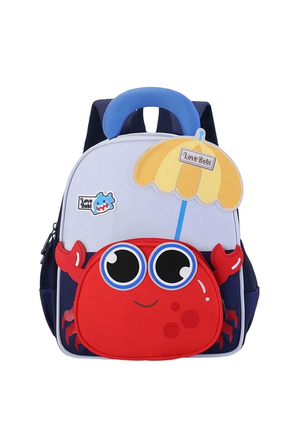 Backpack for Students Lightweight Casual Daypack School Backpack Large Capacity Compartment Bookbag for Student Kindergarten Travel Blue