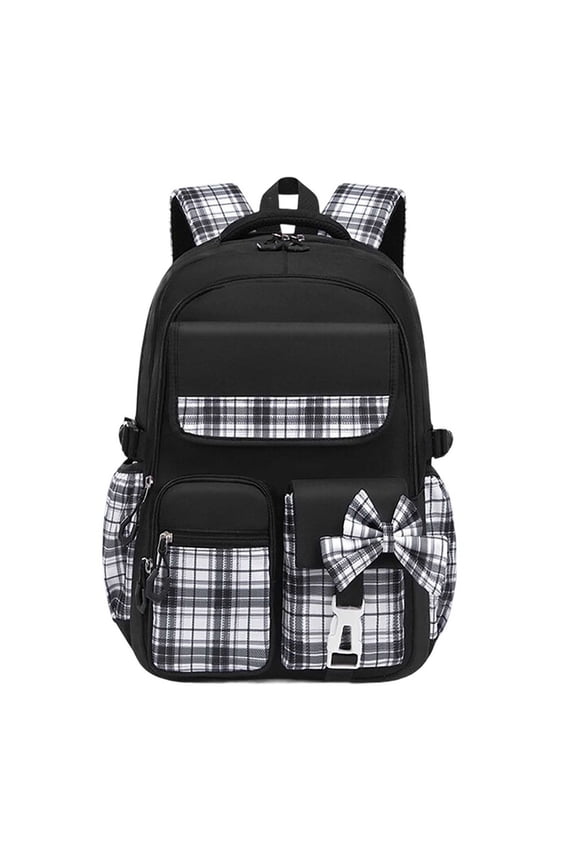Backpack for Students Pocket School Backpack Lightweight Large Capacity Bookbag Casual Daypack for Student Kindergarten Elementary