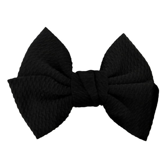 XEGLSBU Bows for Girls 4inch Toddler Baby Girls Hair Clip Bowknot Hairpin Headwear 8inch Bows for Girls Black One Size