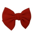thumbnail image 1 of XEGLSBU Bows for Girls 4inch Toddler Baby Girls Hair Clip Bowknot Hairpin Headwear Bows for Girls Hair Clip Bows Big Red One Size, 1 of 2